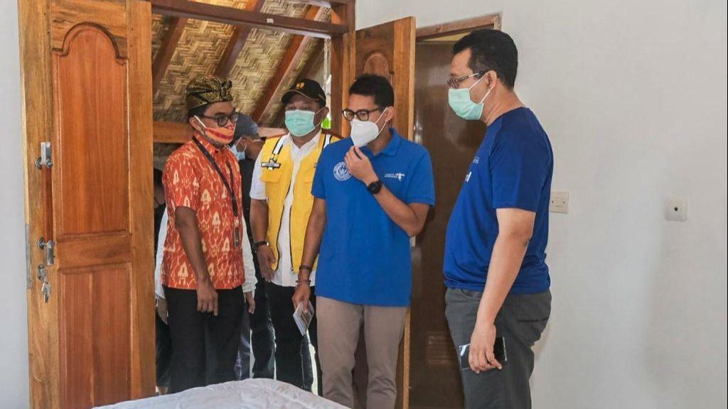 Jelang MotoGP Mandalika, Sandiaga Pastikan Homestay di Desa Wisata Gerupuk Siap