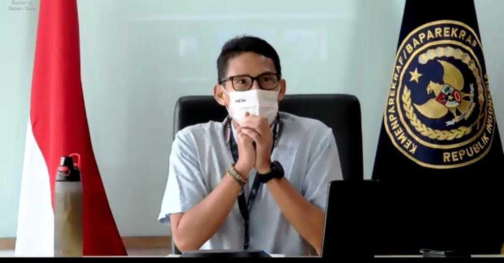 Menparekraf Ajak Menlu Singapura Bahas Peluang Travel Bubble