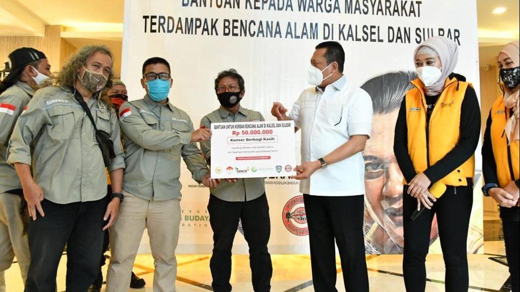 Bamsoet dan Gerak BS Kirim Bantuan serta Relawan 4 Pilar Bantu Korban Bencana di Kalsel-Sulbar