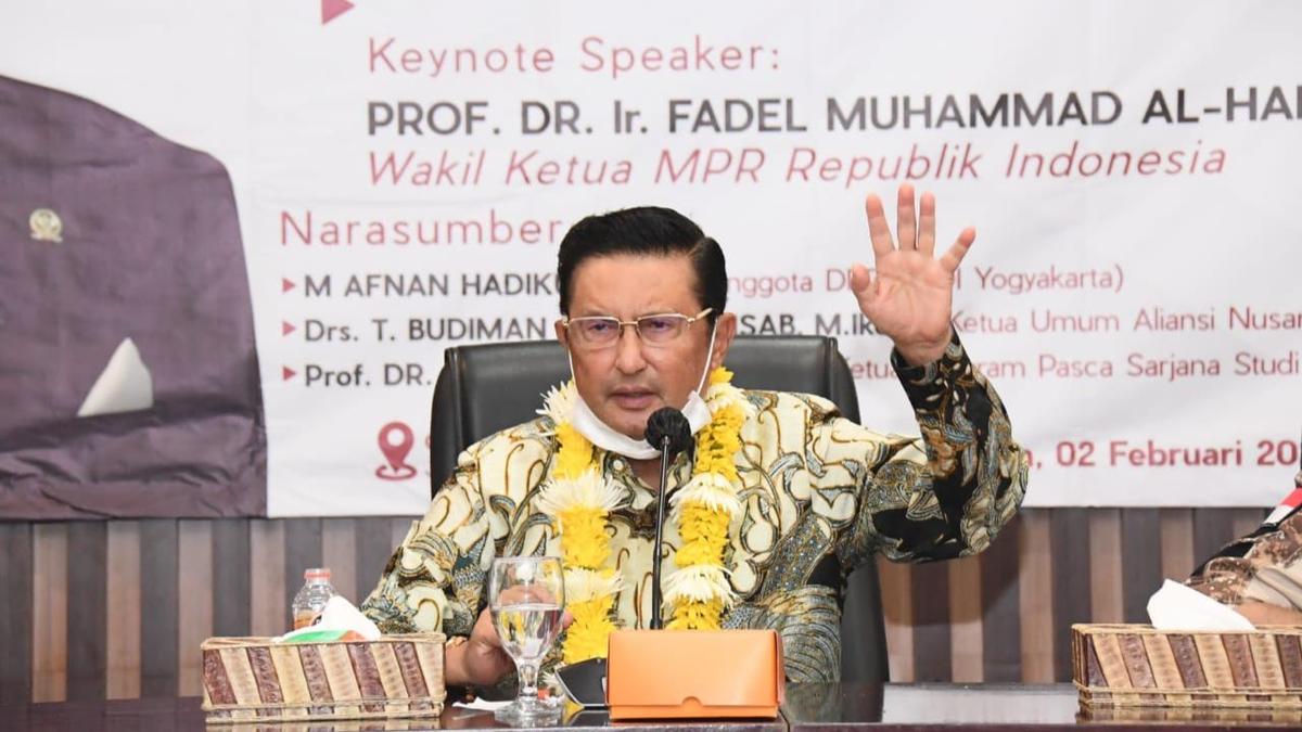 Sosialisasi Empat Pilar MPR, Fadel Muhammad Singgung Lepasnya Timor Timur