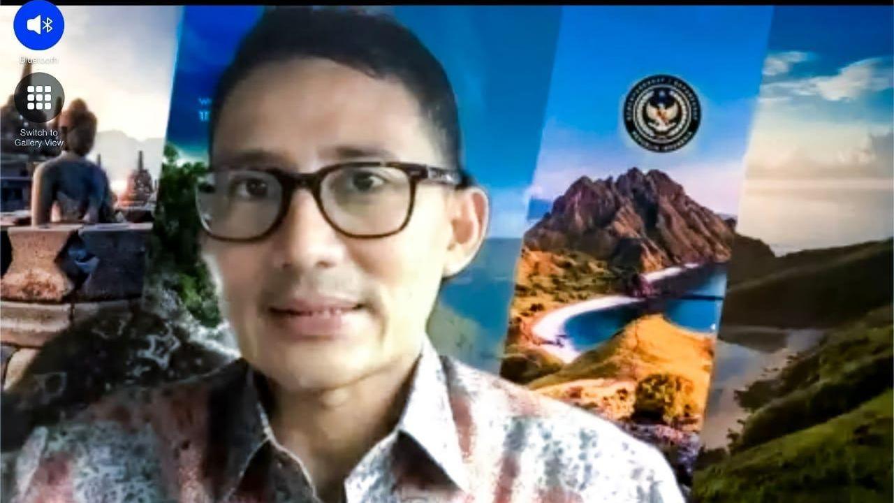 Menparekraf Berharap Insan Pers Kolaborasi Bangkitkan Sektor Pariwisata dan Ekonomi Kreatif