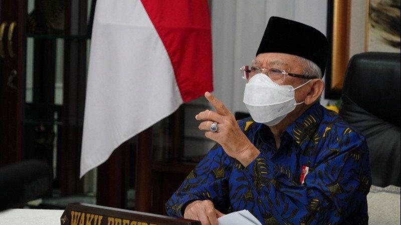 Wapres Ma'ruf Amin Apresiasi Polri Soal Penangkapan Pelaku Pasar Muamalah