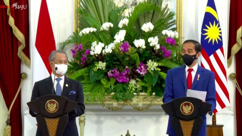 Presiden Jokowi Berterima Kasih kepada PM Malaysia yang Sudah Lindungi WNI
