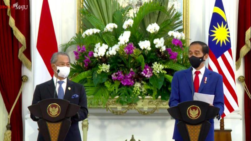 Presiden Jokowi Berterima Kasih kepada PM Malaysia yang Sudah Lindungi WNI