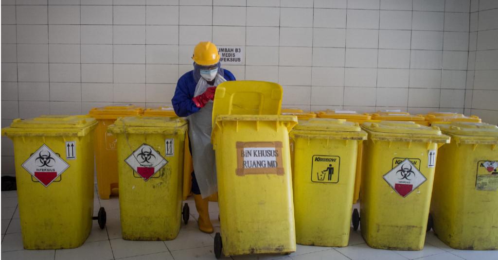 KLHK: Ada 6.417,95 Ton Limbah COVID-19 sampai Awal Februari 2021
