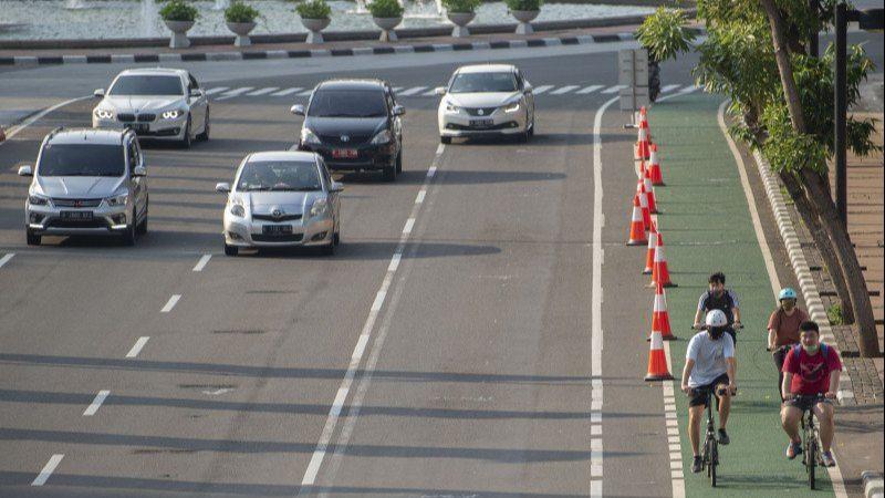 Pemprov DKI Akan Bangun Jalur Sepeda Permanen di Sudirman-MH Thamrin
