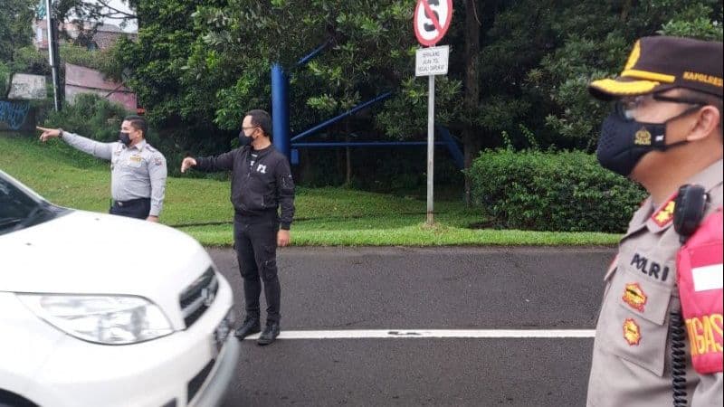 Begini Suasana Hari Pertama Ganjil Genap di Kota Bogor