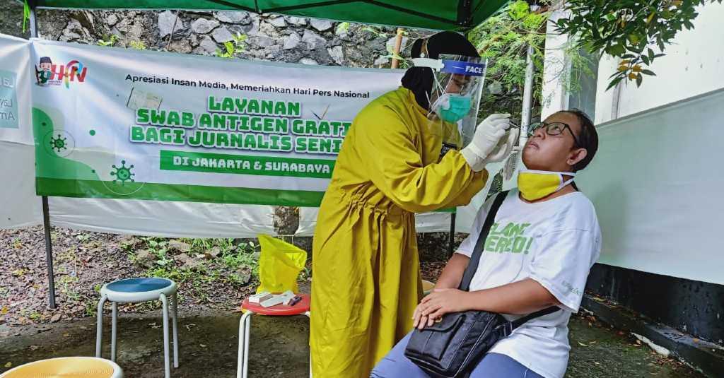 Rayakan Hari Pers Nasional, Dompet Duafa Beri Layanan Swab Antigen Gratis untuk Jurnalis