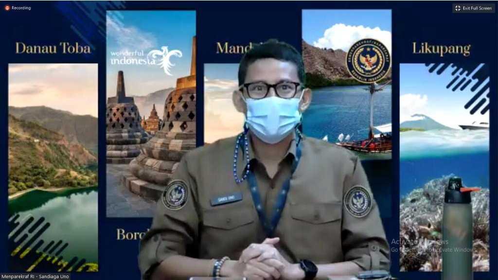 Menparekraf Bersama BI Bahas Sistem Pembayaran Digital QRIS untuk Pelaku Parekraf