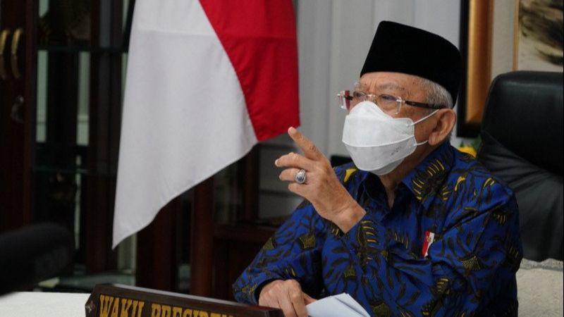Umat Islam Harusnya Berterima Kasih kepada Presiden Jokowi, Kata Ma'ruf Amin