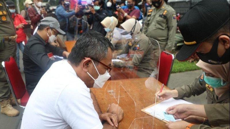 Pengendara Moge Pelanggar Ganjil Genap di Bogor Diberi Denda Maksimal