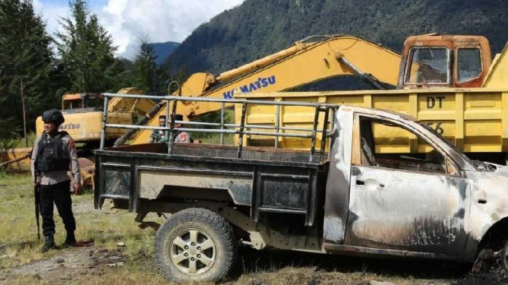 Teror KKB di Kabupaten Puncak Papua, Mobil dan Kamp Kendaraan PT Unggul Dibakar