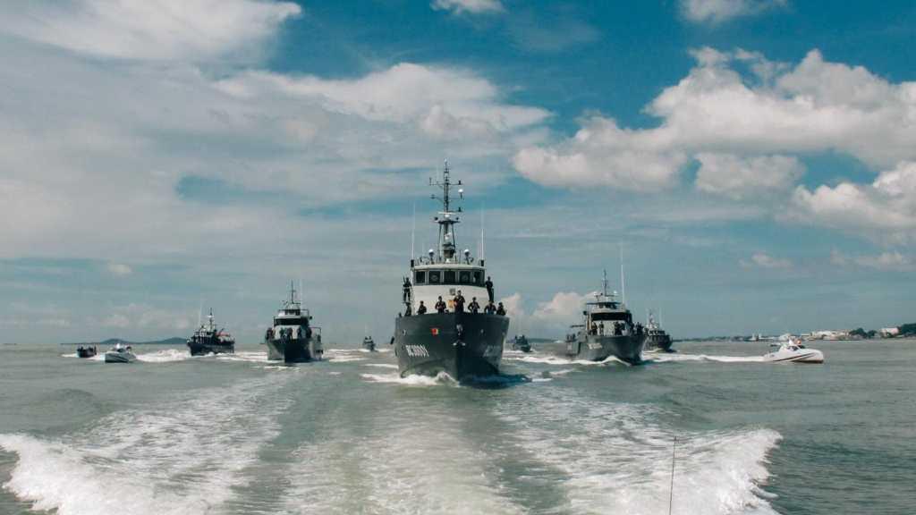 Jaga Kedaulatan Perairan Indonesia, Bea Cukai Belawan dan Polairud Patroli Bersama