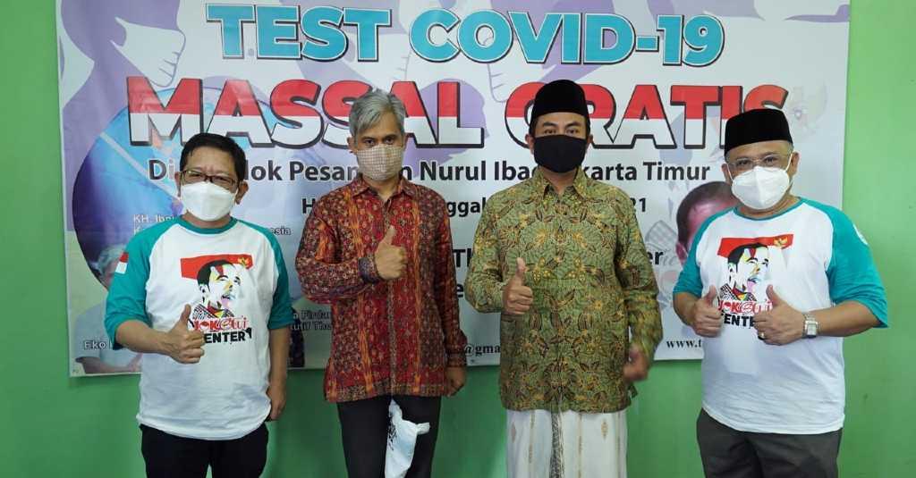 The Jokowi Center Berikan Layanan Deteksi COVID-19 Gratis dengan GeNose Kepada Ratusan Santri