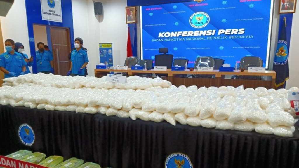 BNN Ungkap Peredaran Setengah Ton Sabu Sindikat Jakarta-Medan-Palembang