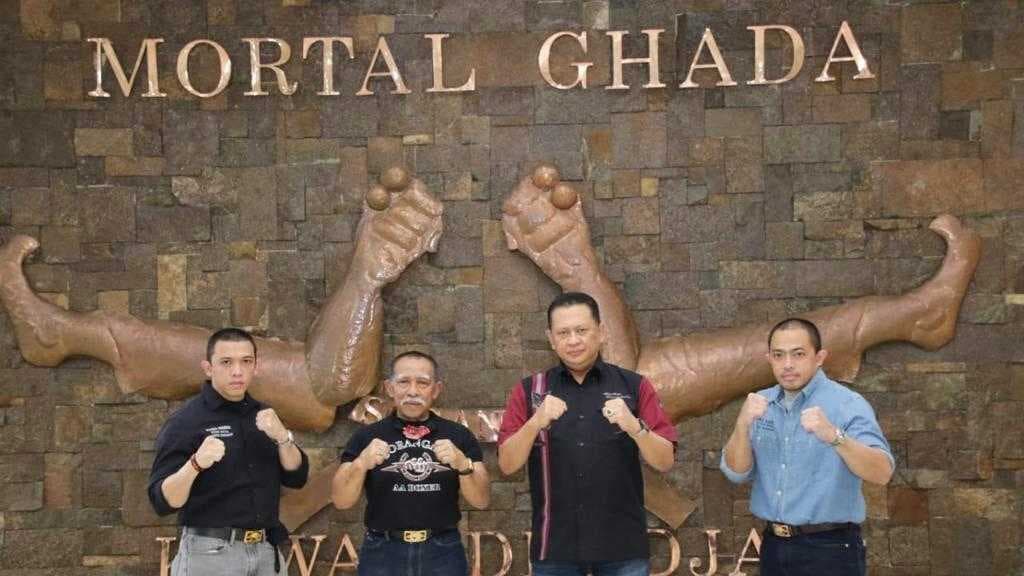 Bertemu Aa Boxer, Bamsoet Diminta Jadi Ketua Umum PB Keluarga Olahraga Tarung Derajat