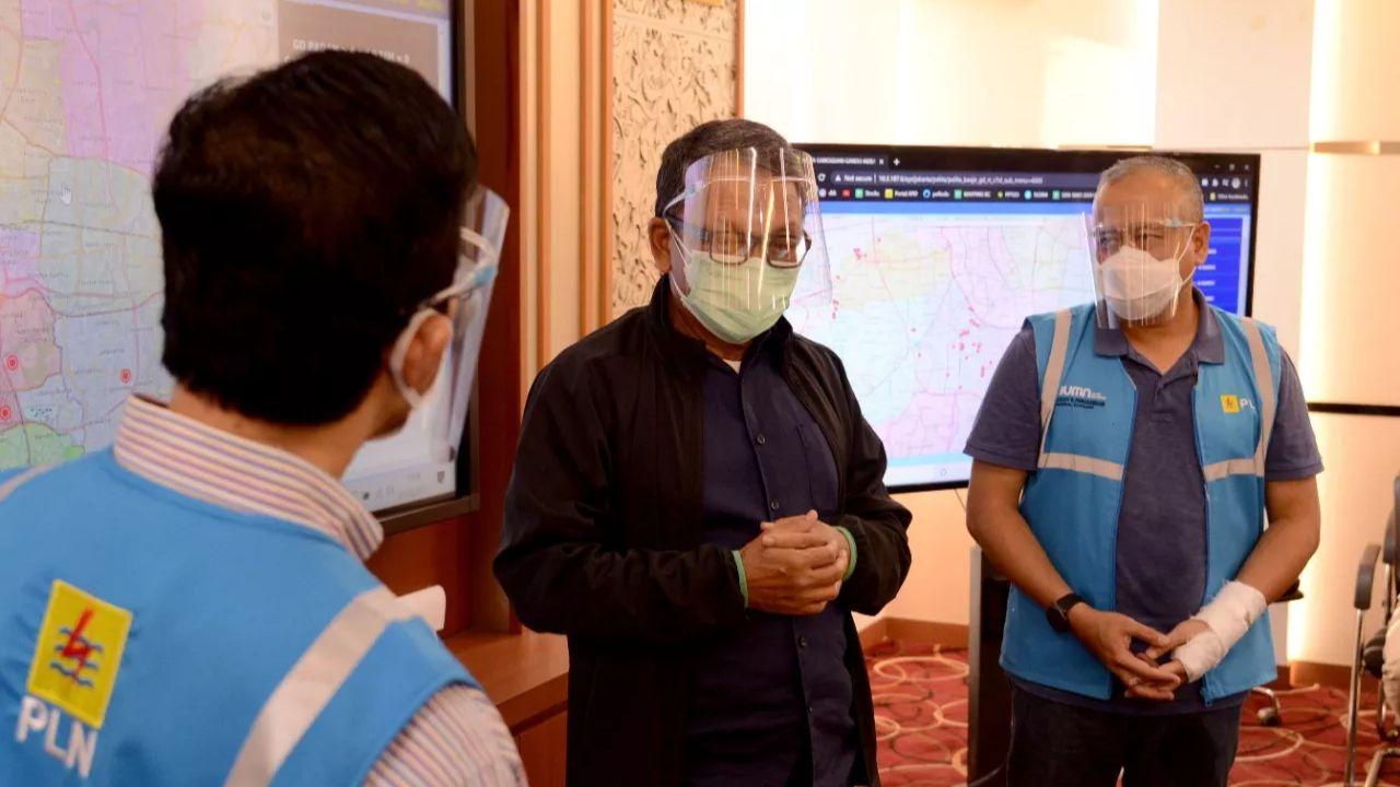 Pantau Penanganan Listrik Saat Banjir, Menteri ESDM Apresiasi Etos Kerja PLN