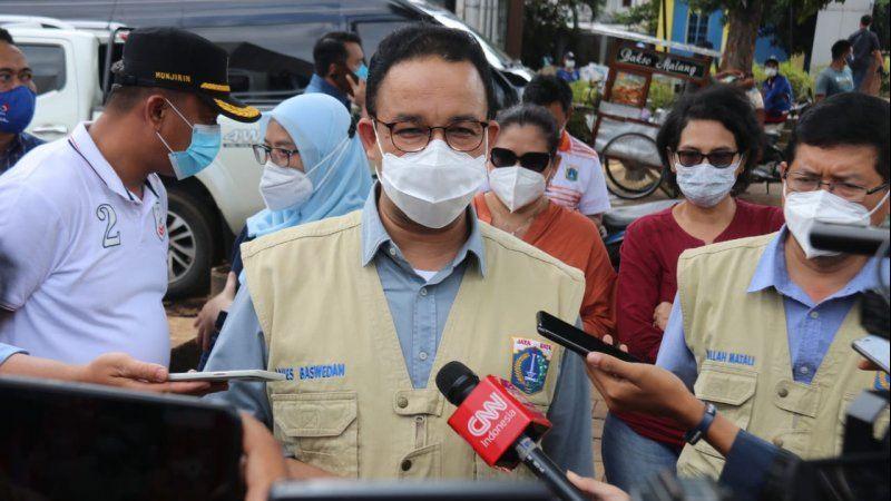 Anies: Alhamdulillah Atas Izin Allah Banjir Jakarta Senin Dini Hari 100 Persen Surut