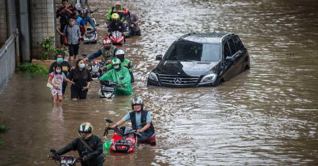 Tanah Jakarta Makin Rendah dari Permukaan Laut