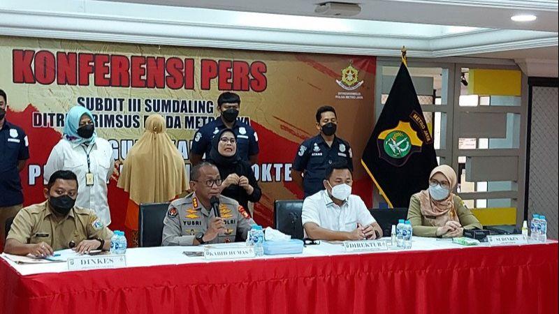 Klinik Kecantikan Ilegal di Jakarta Terbongkar, Pemiliknya Bukan Dokter dan Ada 100 Pasien Sebulan