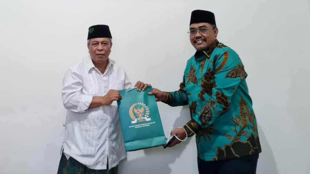 Silaturahim ke Kiai Muhyiddin Ishaq, Gus Jazil Minta Nasihat Kembangkan NU DKI