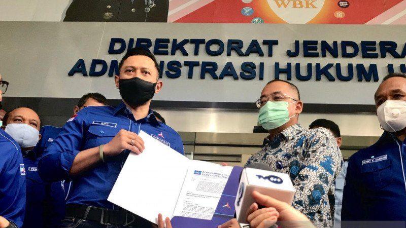 Diberi Dokumen dan Bukti dari AHY, Kemenkumham Bilang Begini