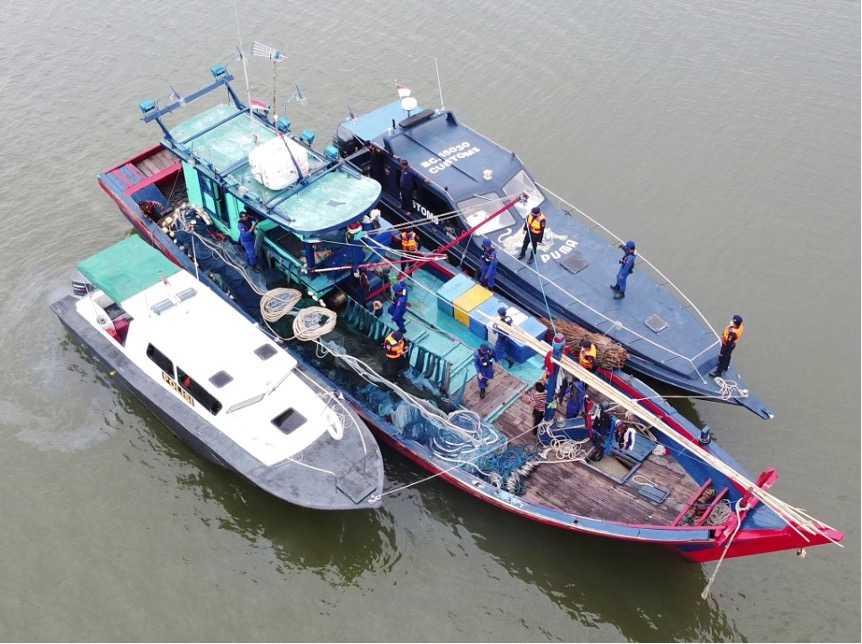 Perkuat Sinergi Pengawasan, Bea Cukai dan Polairud Baharkam Polri Gelar Patroli Laut Bersama