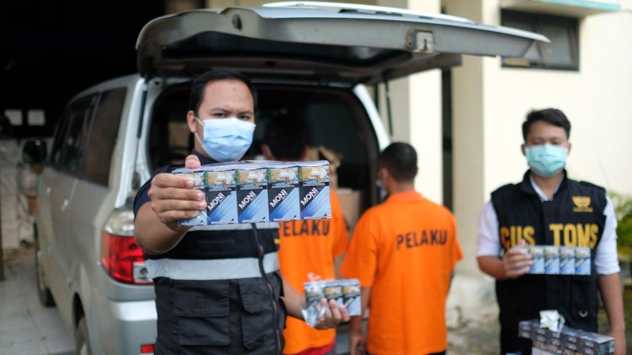 Bea Cukai Gagalkan Peredaran Rokok Ilegal di Wilayah Kudus dan Blitar