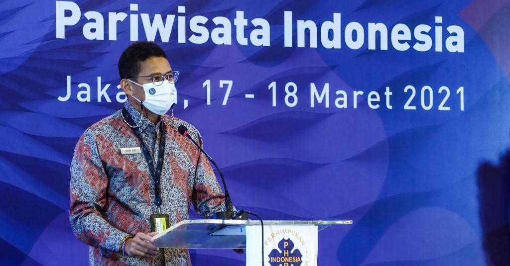 Buka Rakernas I PHRI 2021, Menparekraf Ajak Bersama Pulihkan Sektor Pariwisata