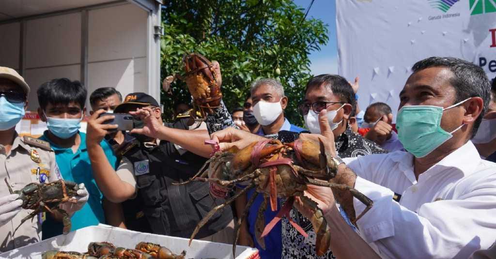 Dalam Satu Hari Bea Cukai Lepas Ekspor Perdana Dua Komoditas