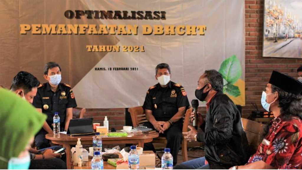 Bea Cukai Buka Forum Diskusi Dana Bagi Hasil Cukai Hasil Tembakau 2021 dengan Pemda