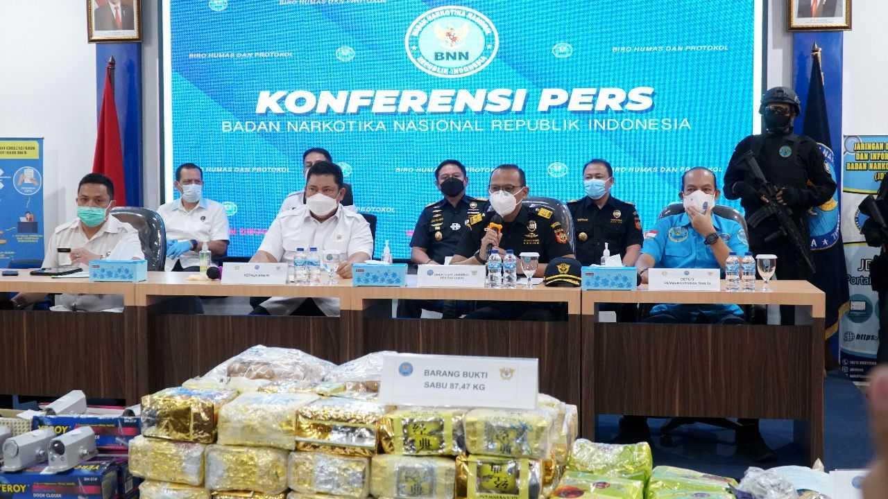 Di Perairan Langsa, Bea Cukai dan BNN Sergap Kapal Pembawa 73,52 Kg Sabu dan 35.915 Butir Ekstasi