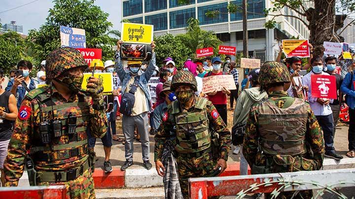 Junta Militer Min Aung Hlaing Menjanjikan Pemilu Ulang Yang Demokratis Bagi Rakyat Myanmar