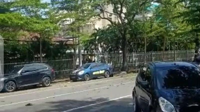 Video Detik-detik Ledakan Bom di Gereja Katedral Makassar