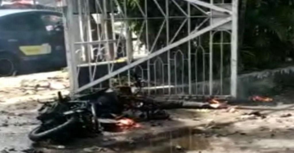 Terduga Pelaku Bom Makassar Tak Sempat Masuk Gereja karena Dicurigai