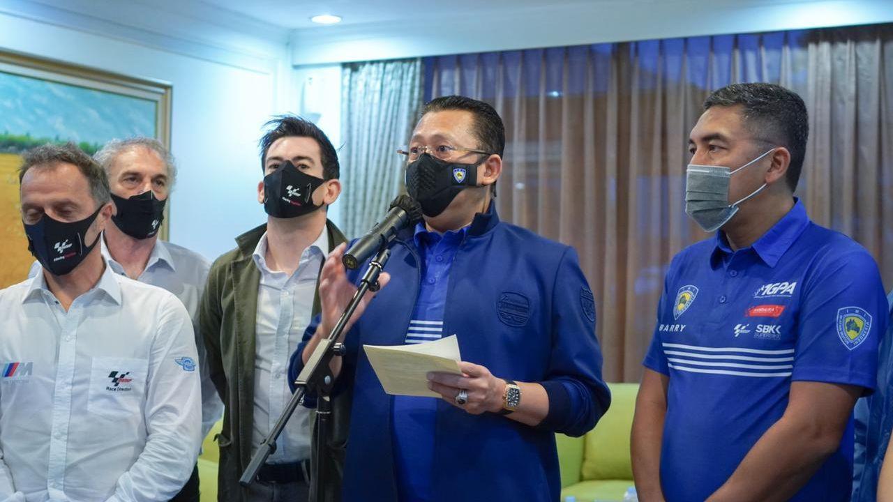 Bamsoet Bersama Dorna Sports dan FIM Tinjau Sirkuit Mandalika Lombok