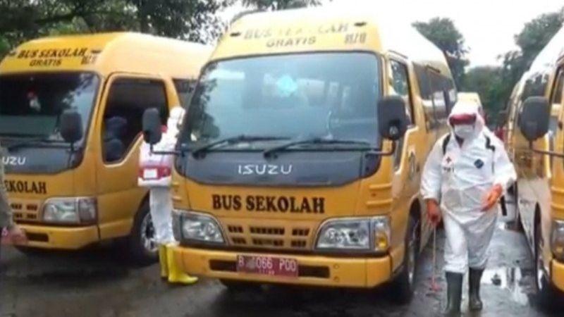Pemprov DKI Operasikan Bus Sekolah Selama Uji Coba Belajar Tatap Muka, Catat Rutenya!
