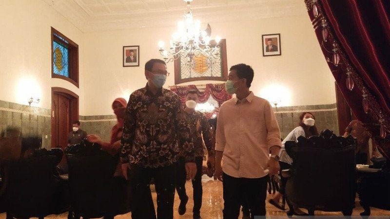 Ahok Datangi Tempat Gibran Bahas Cepu, BBM, dan Penghijauan
