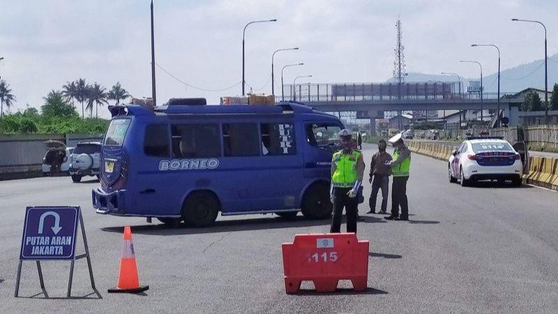 Polresta Bandung Mulai Sosialisasikan Larangan Mudik