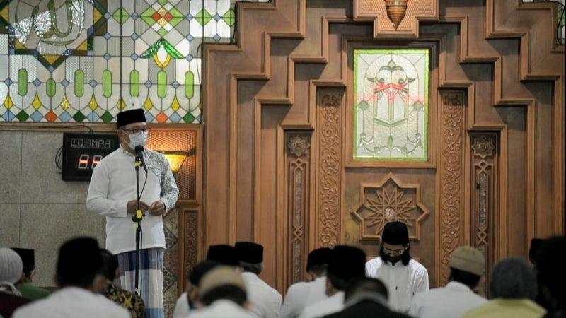 Ridwan Kamil Imbau Masjid di Jabar Tetap Perhatikan Prokes di Bulan Ramadan