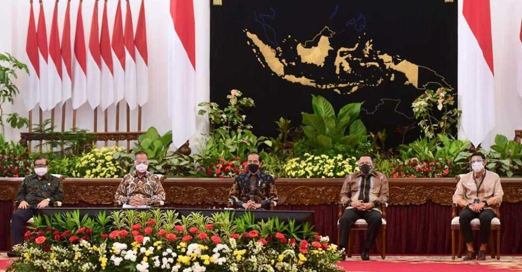 Bamsoet Dampingi Presiden Jokowi Buka Indonesia International Motor Show 2021