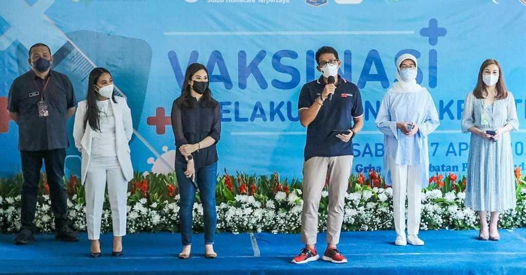 Kemenparekraf Fasilitasi Vaksinasi Bagi Pelaku Ekonomi Kreatif