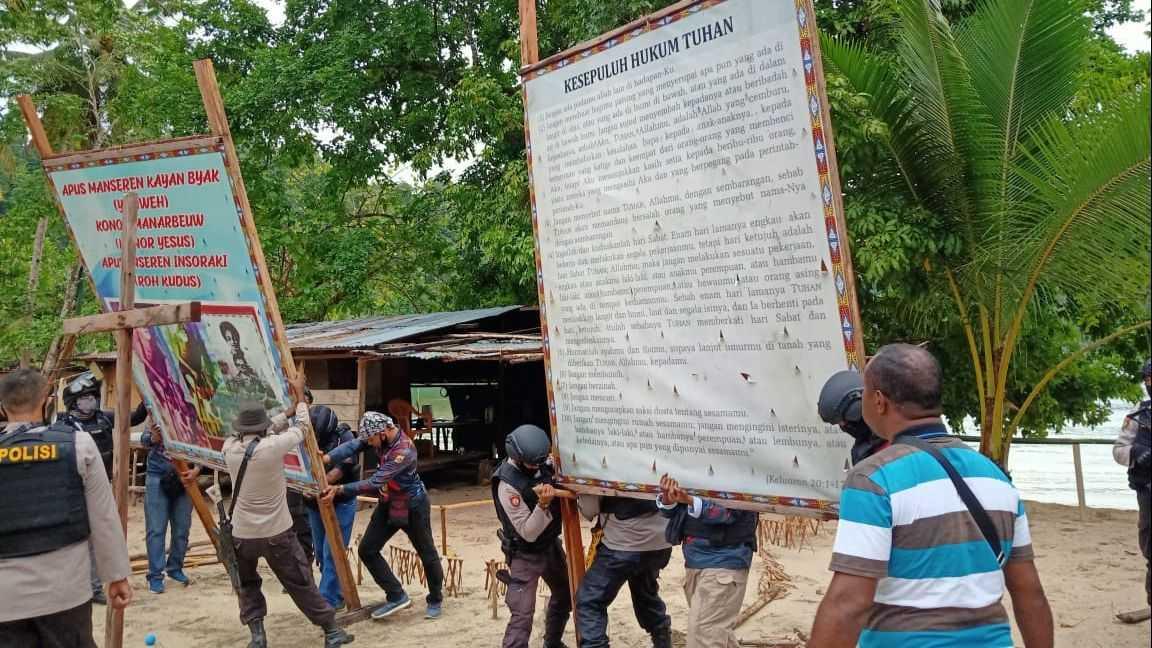 Aliran Sesat di Papua Terbongkar, 61 Orang yang Sedang Berdoa Dibubarkan