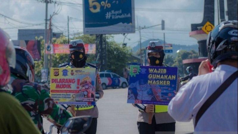 Polisi Awasi Jalur Alternatif di Jabar Usai Ada Larangan Mudik Terbaru