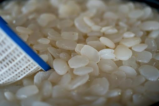 Dihantam Pandemi Covid-19, Penjualan Kolang-kaling Tetap Stabil di Bandar Lampung