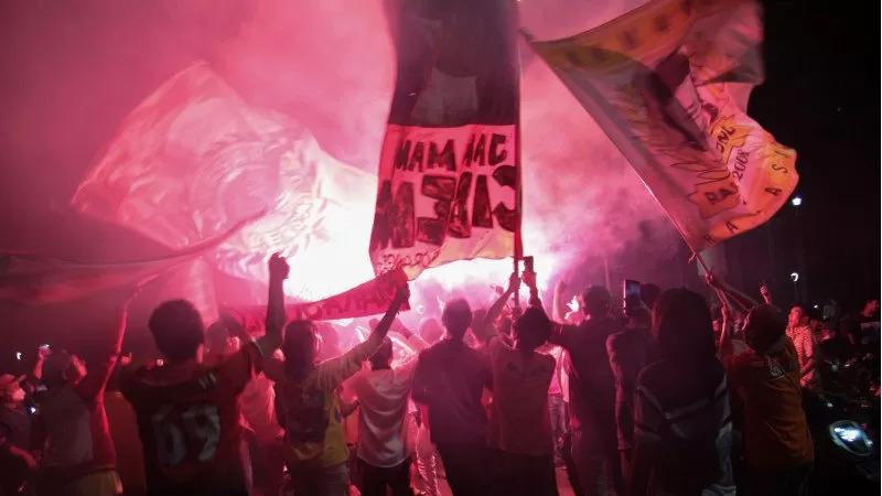 Polda Metro Jaya Ciduk 65 Suporter Jakmania Pelaku Kerumunan di Bundaran HI
