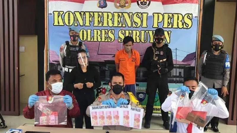 Beli Uang Palsu Rp3 Juta Seharga Rp1,5 Juta di Facebook, Teguh Diringkus Polisi