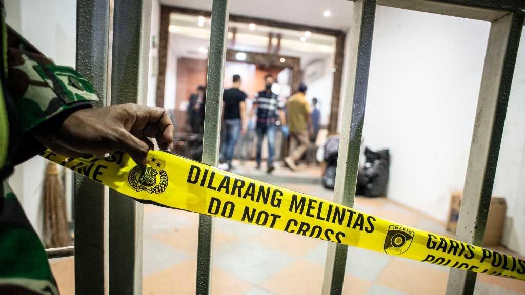 Polri Bantah Cairan di Eks Markas FPI Pembersih WC: Bahan Baku Peledak TNT