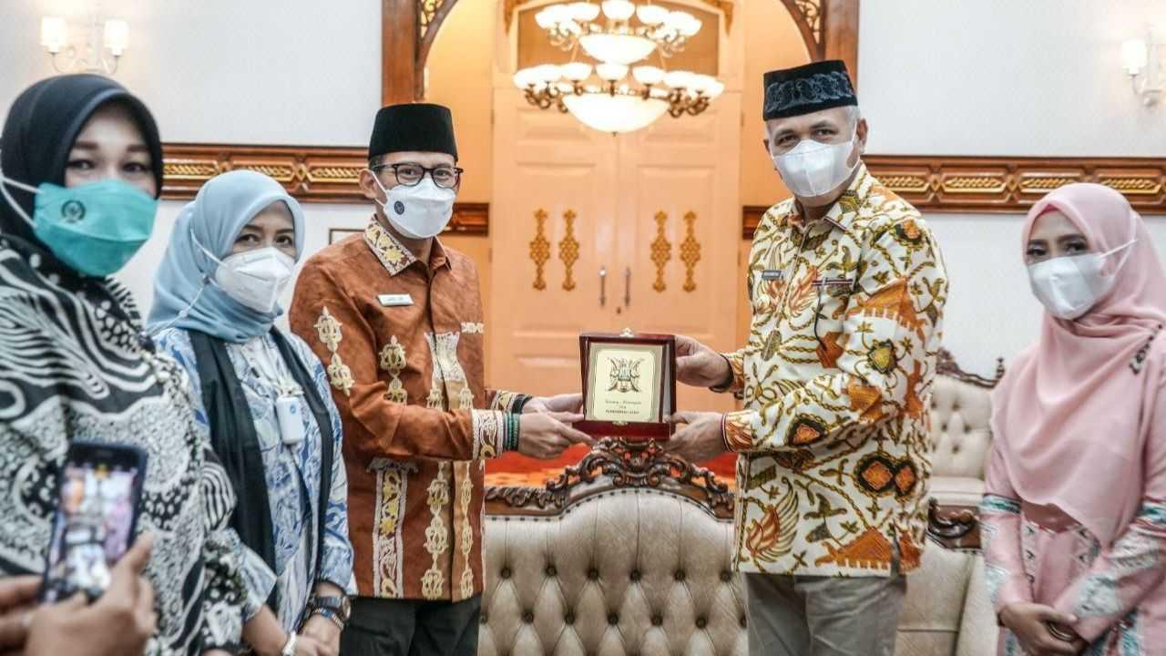 Menparekraf Temui Gubernur Aceh, Bahas Pengembangan Sektor Parekraf