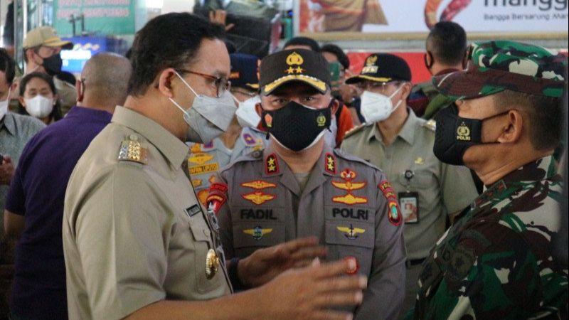 Viral Ramai Pengunjung Hingga Membludak, Anies Kunjungi Pasar Tanah Abang